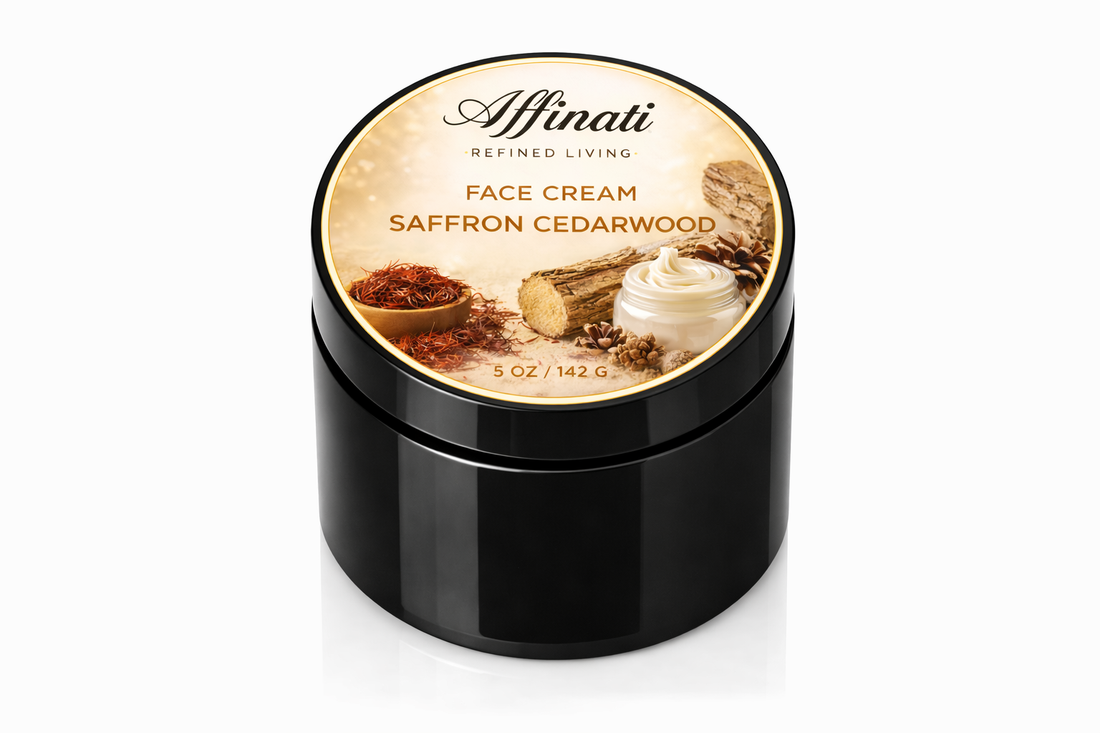 Saffron Cedarwood Luxury Face Cream – Deep Moisture