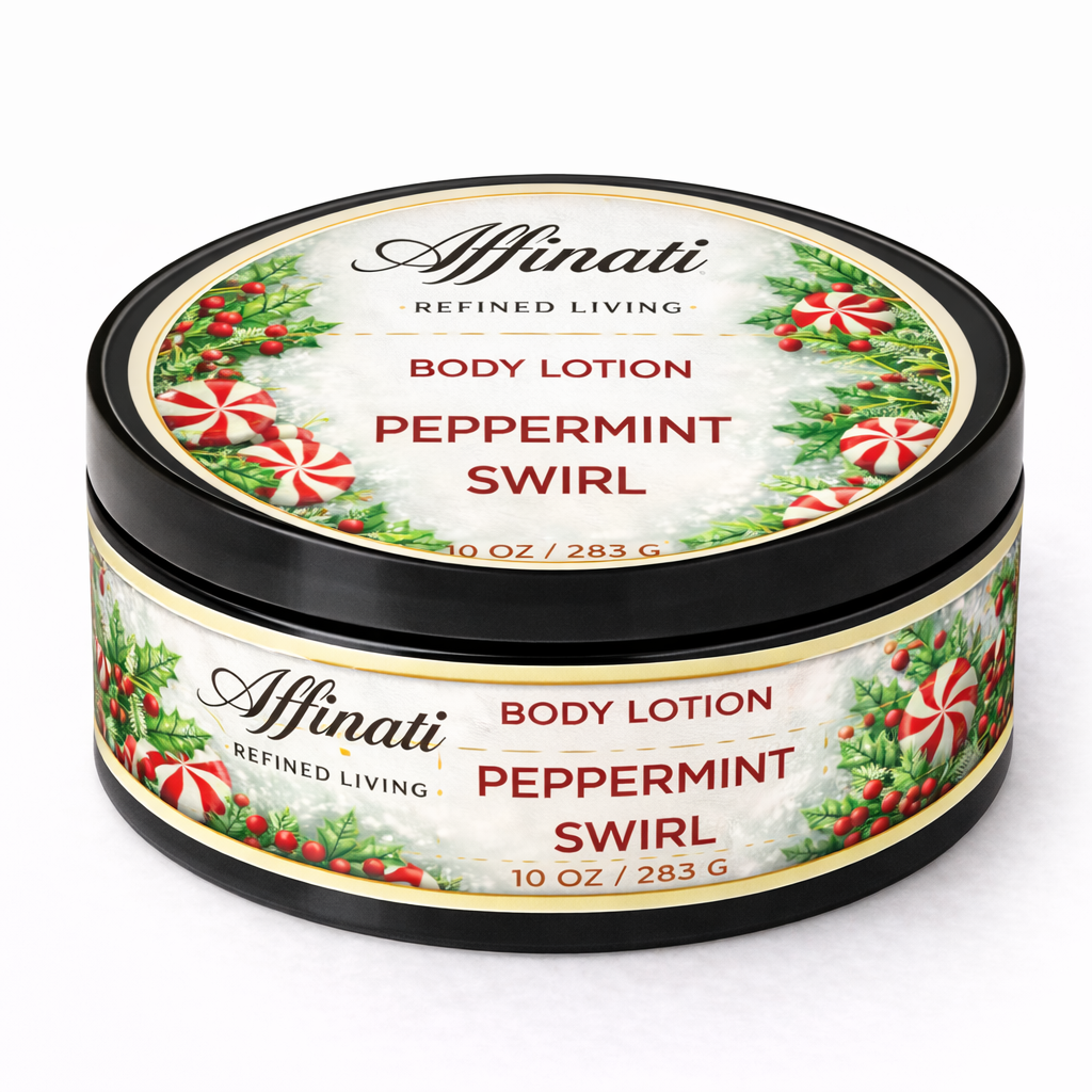 Peppermint Swirl Body Lotion – Hydrating Moisturizer (10 OZ)