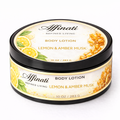 Lemon & Amber Musk Body Lotion – Hydrating Moisturizer (10 OZ)