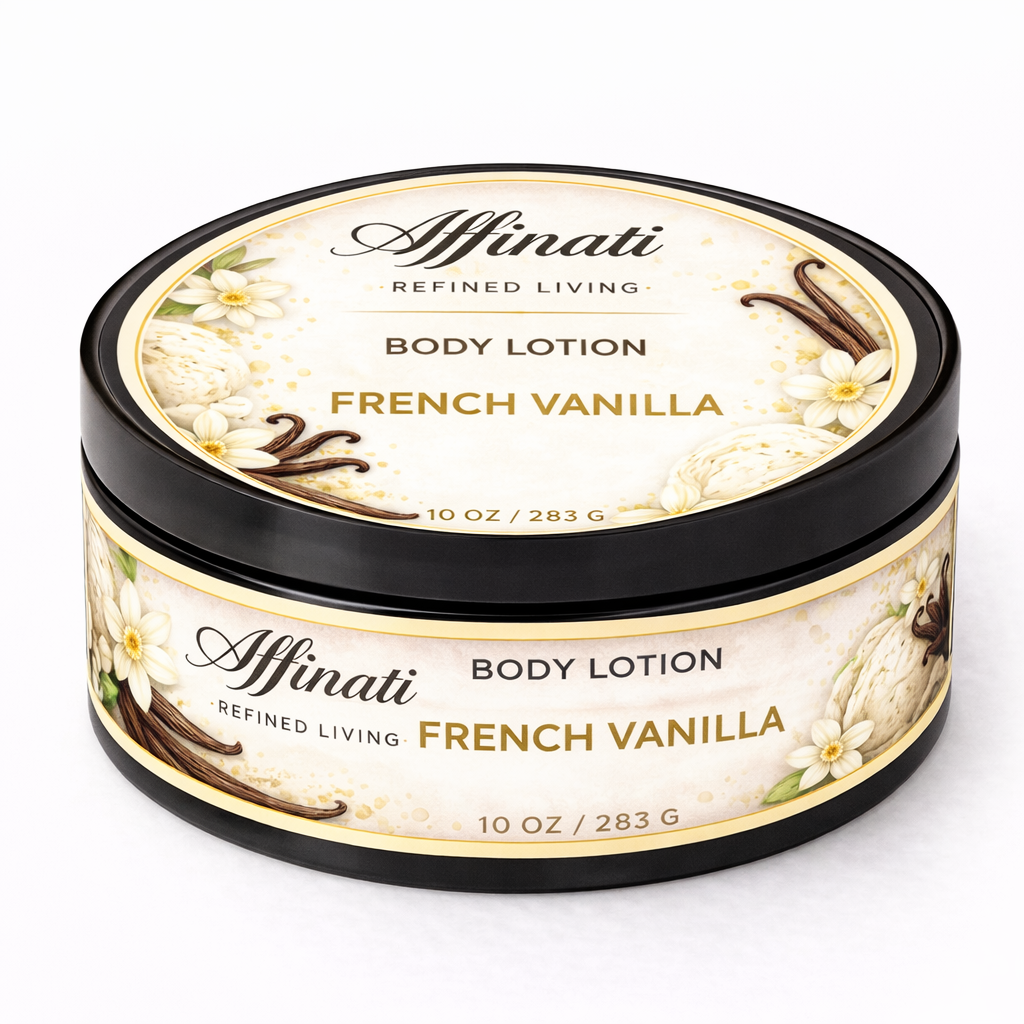 French Vanilla Body Lotion – Hydrating Moisturizer (10 OZ)