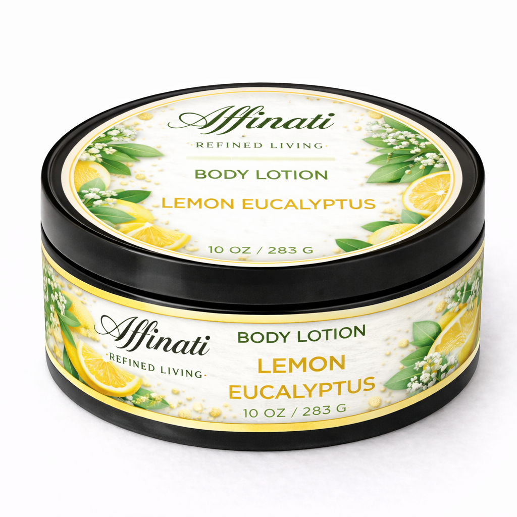 Lemon Eucalyptus Body Lotion – Hydrating Moisturizer (10 OZ)