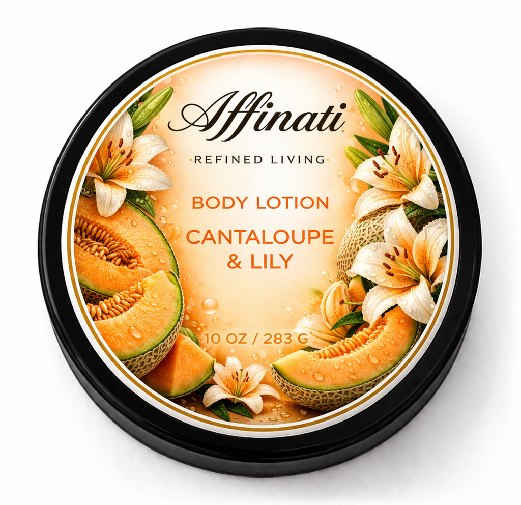 Cantaloupe & Lily Body Lotion – Hydrating Moisturizer (10 OZ)