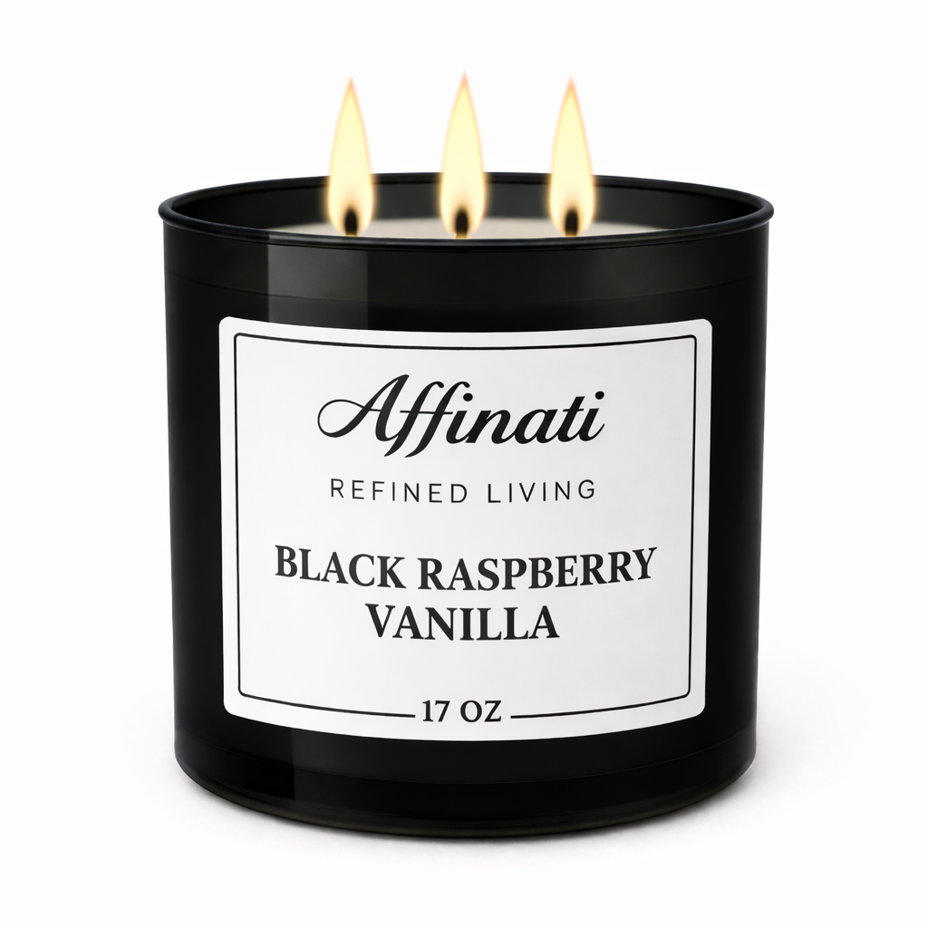 3-Wick Black Raspberry Vanilla Candle