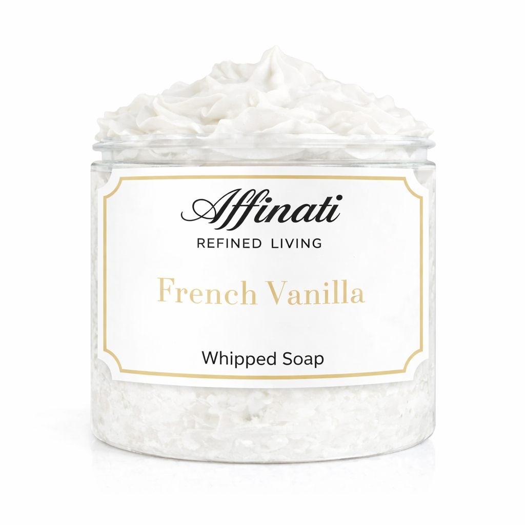 French Vanilla Whipped Soap - 20 oz