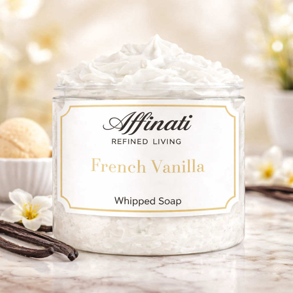 French Vanilla Whipped Soap - 20 oz