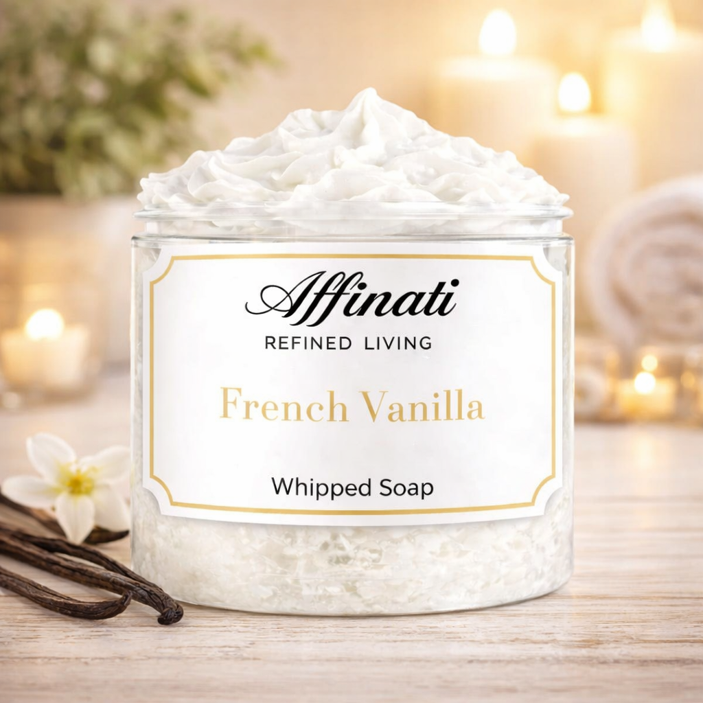 French Vanilla Whipped Soap - 20 oz