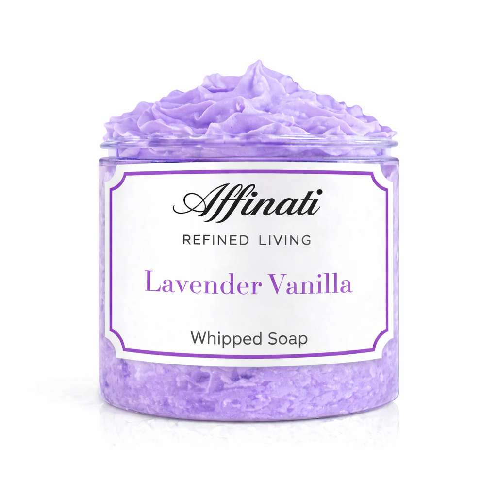 Lavender Vanilla Whipped Soap - 20 oz