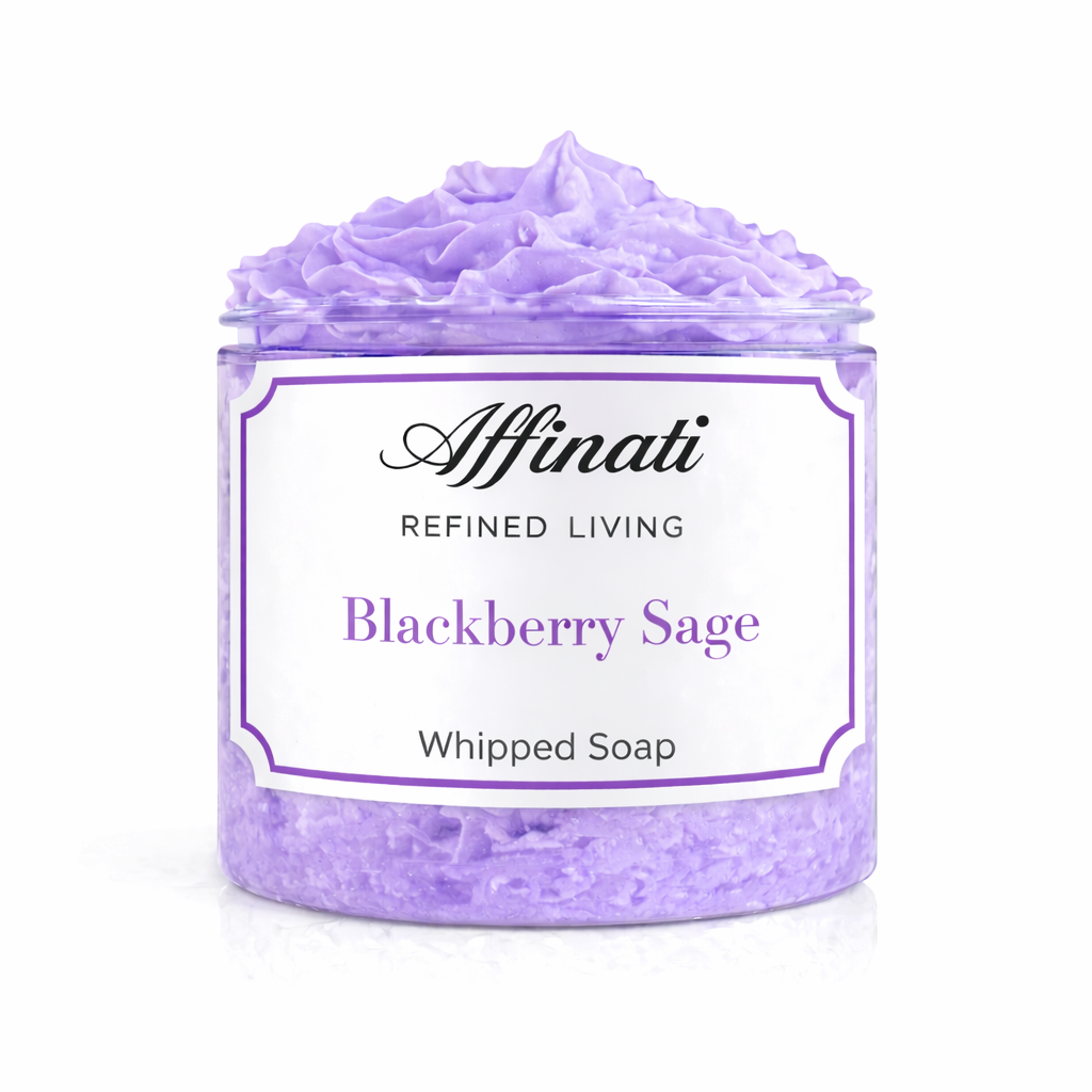 Blackberry Sage Whipped Soap - 20 oz