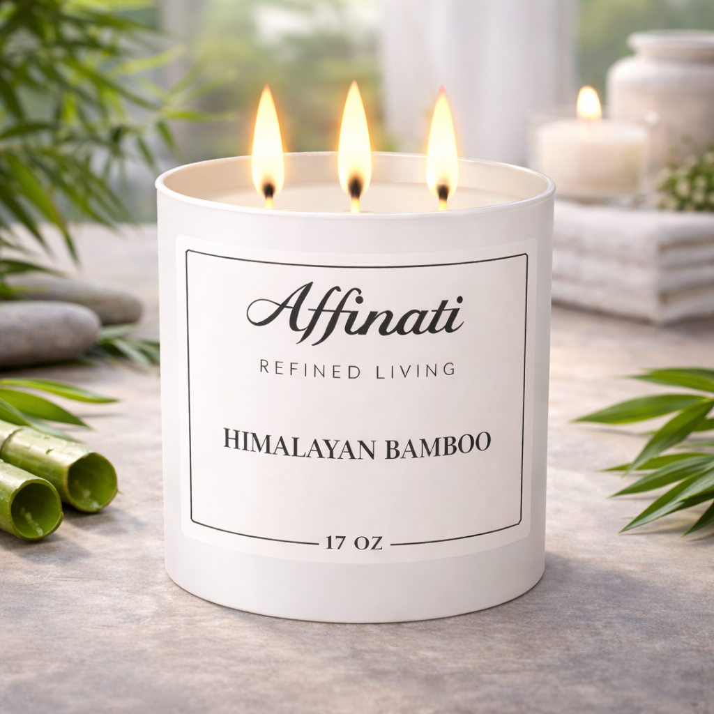 3-Wick Himalayan Bamboo Candle