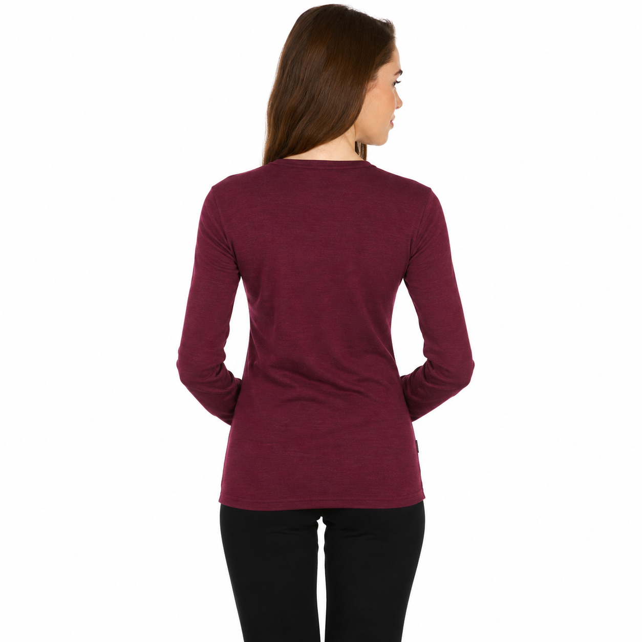 Women's Lightweight Merino Wool Crew Top