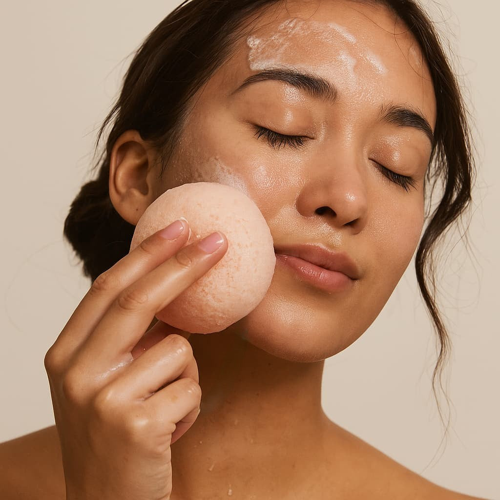 Cherry Blossom Konjac Face Sponge