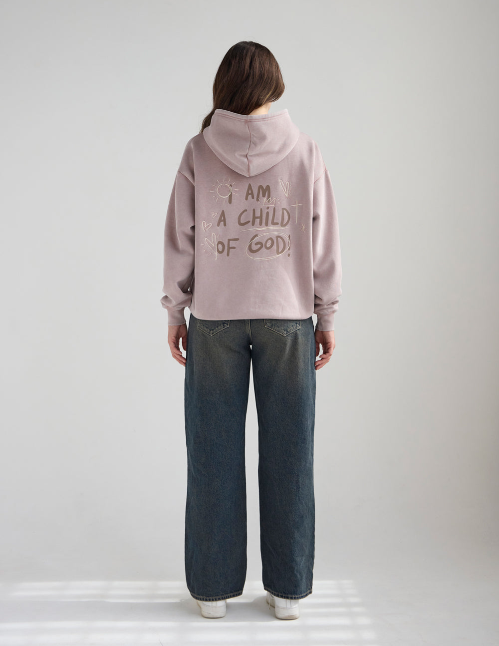 Child of God Brown Unisex Hoodie Relaxed Fit
