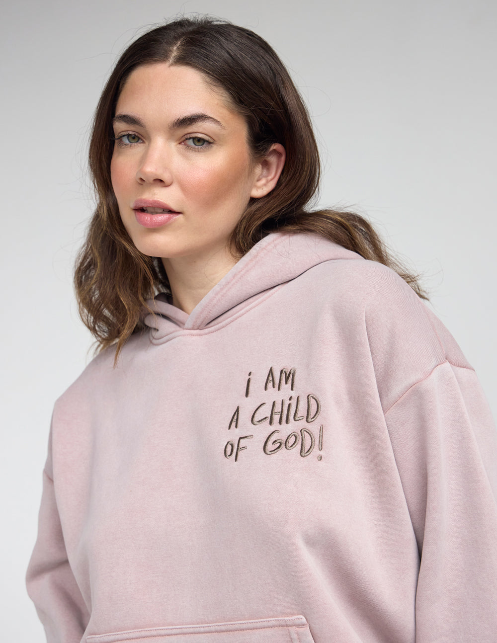 Child of God Brown Unisex Hoodie Relaxed Fit