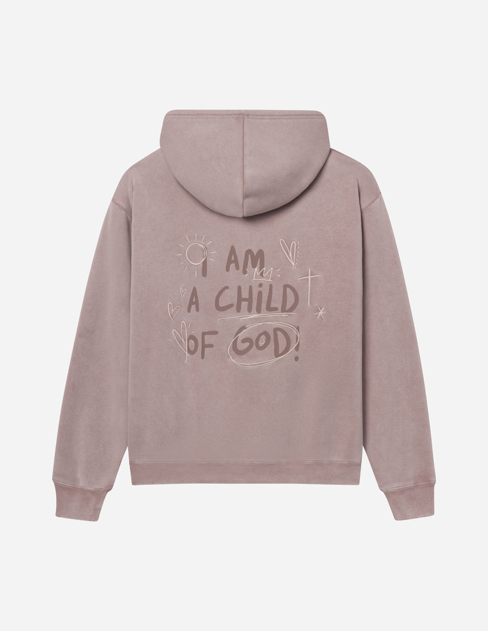 Child of God Brown Unisex Hoodie Relaxed Fit