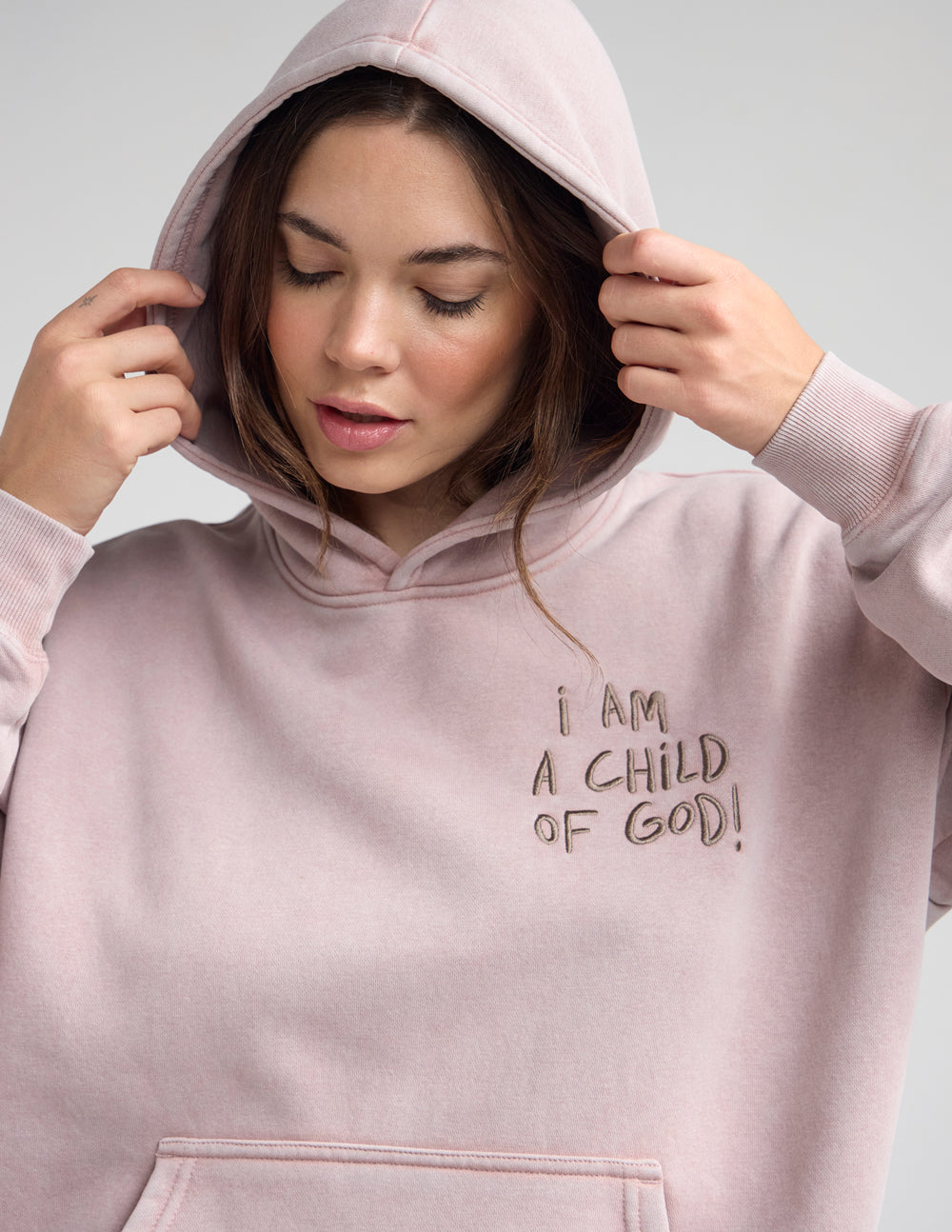 Child of God Brown Unisex Hoodie Relaxed Fit