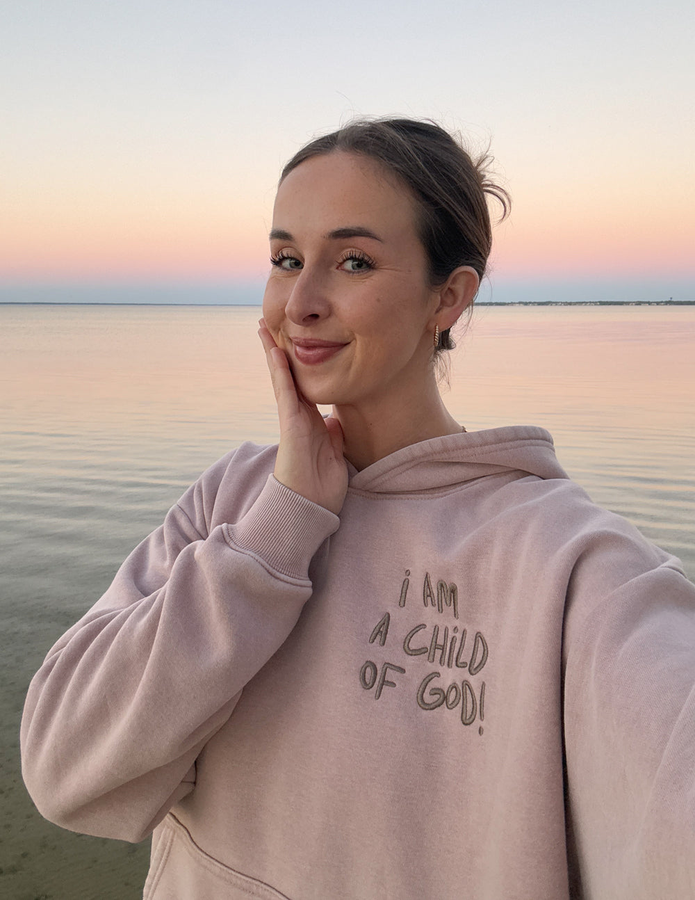 Child of God Brown Unisex Hoodie Relaxed Fit