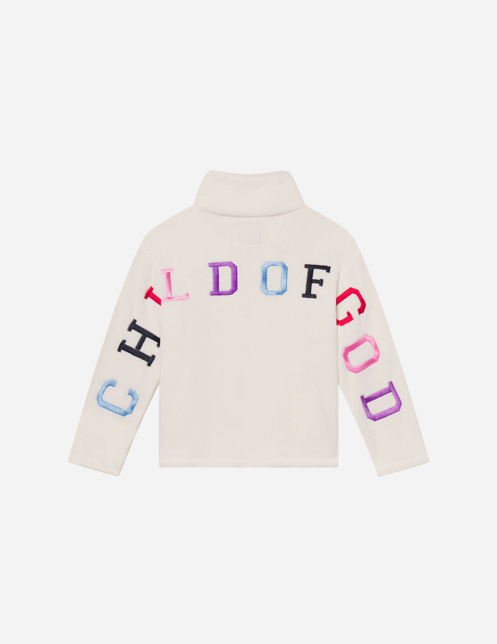 Child of God Fleece Pullover for Kids in Off-White