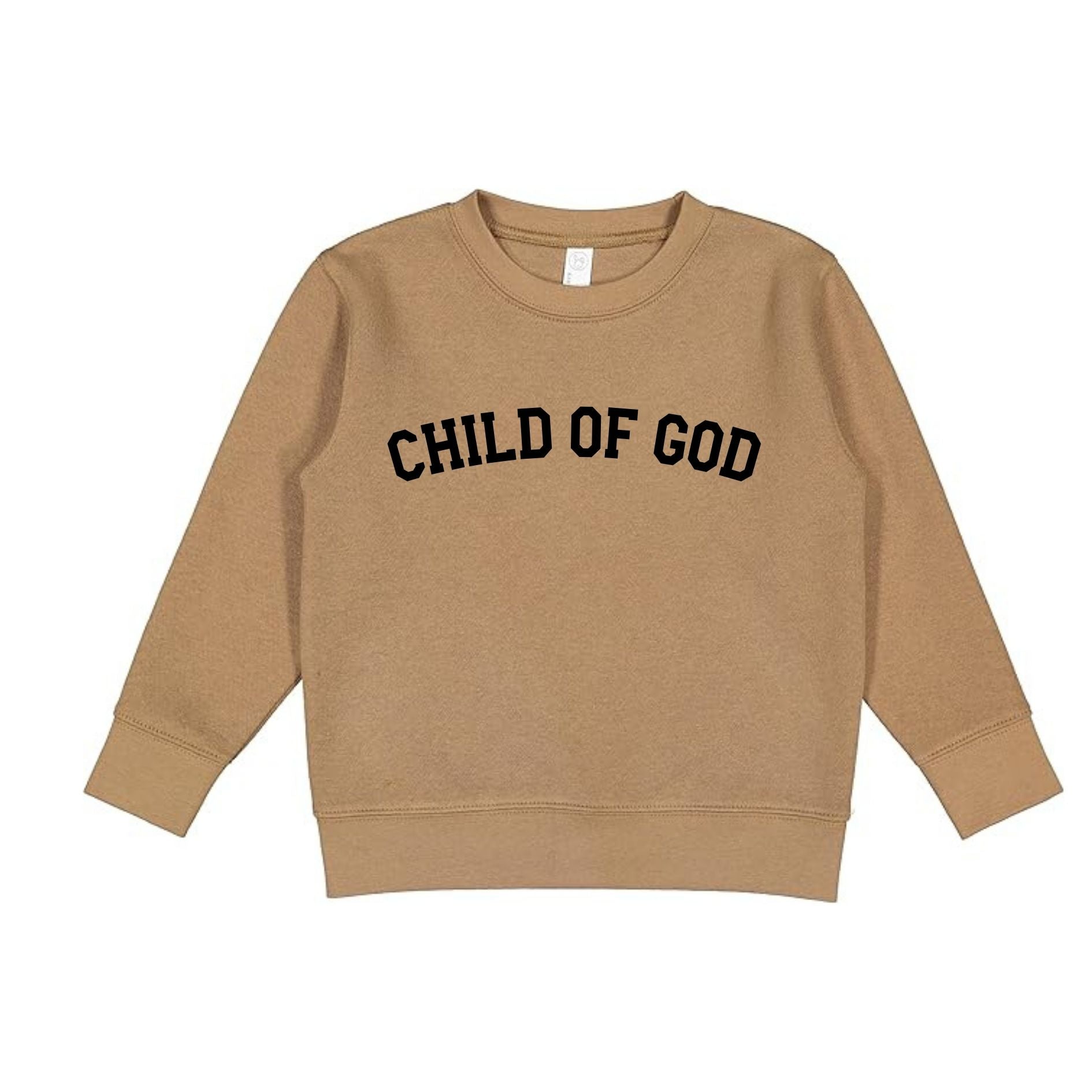 Child of God 2 Sweatshirt: Minimalist Unisex Kids Knit Pullover