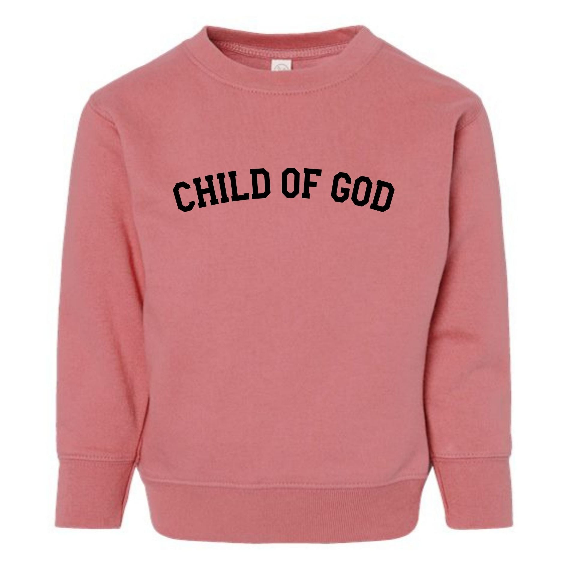 Child of God 2 Sweatshirt: Minimalist Unisex Kids Knit Pullover