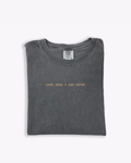 Loves Jesus + Iced Coffee Graphic T-Shirt