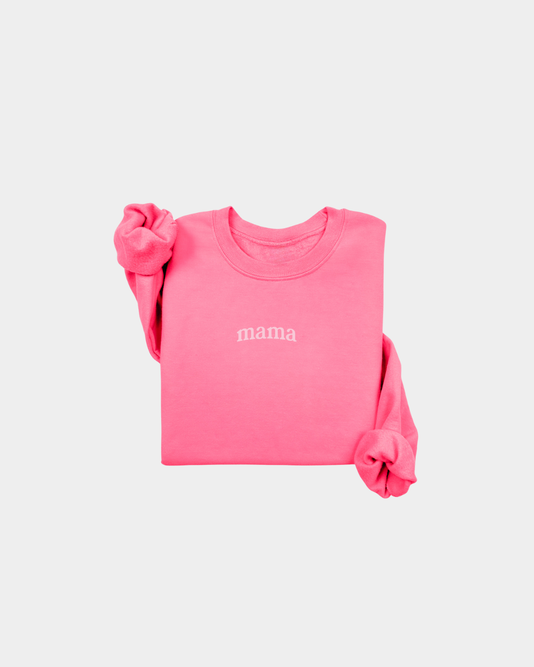 Mama Minimal Pullover: Matching Mommy and Me Cotton Sweatshirt