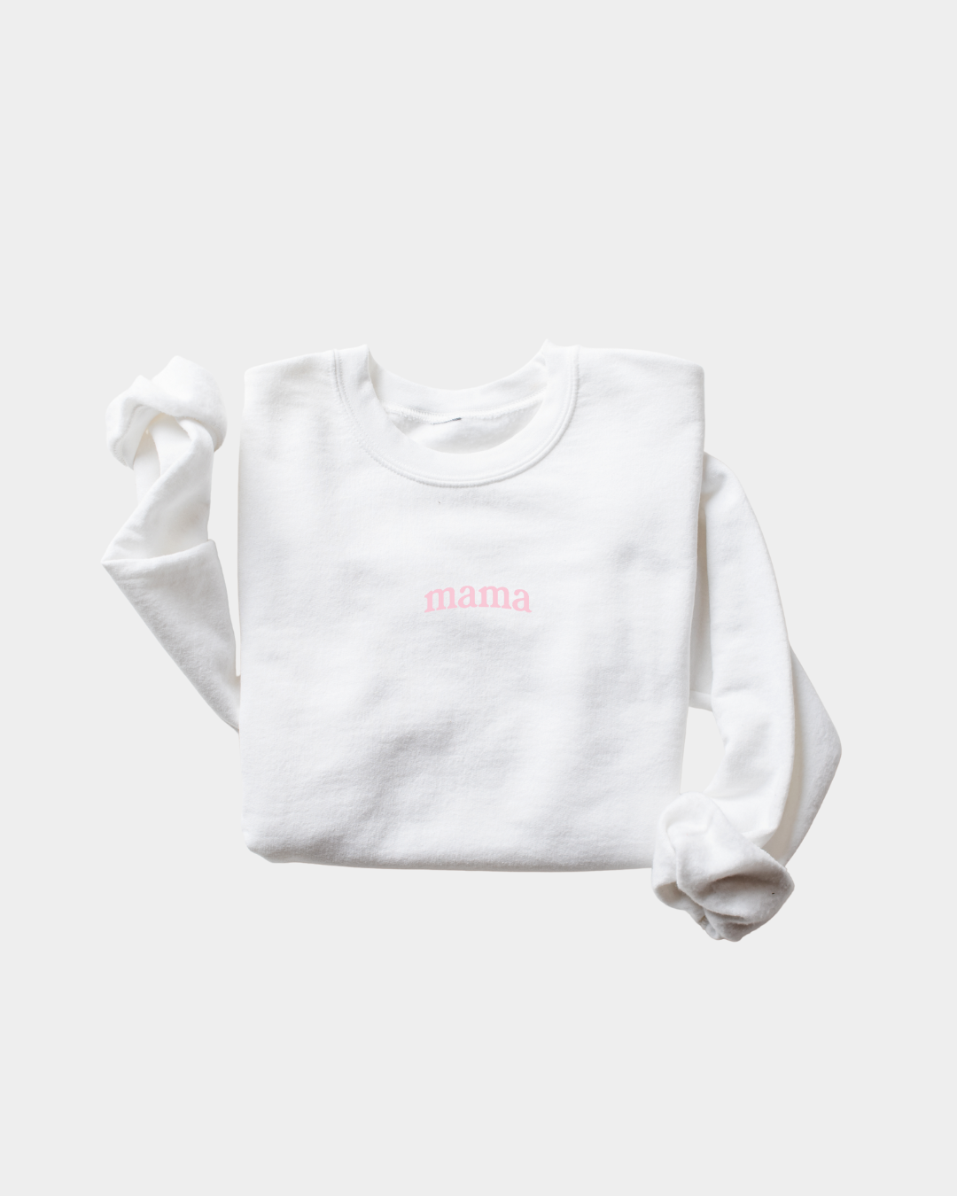 Mama Minimal Pullover: Matching Mommy and Me Cotton Sweatshirt