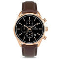 Vincero Collective Chrono S2 40mm watch in rose gold with a minimalist dial design