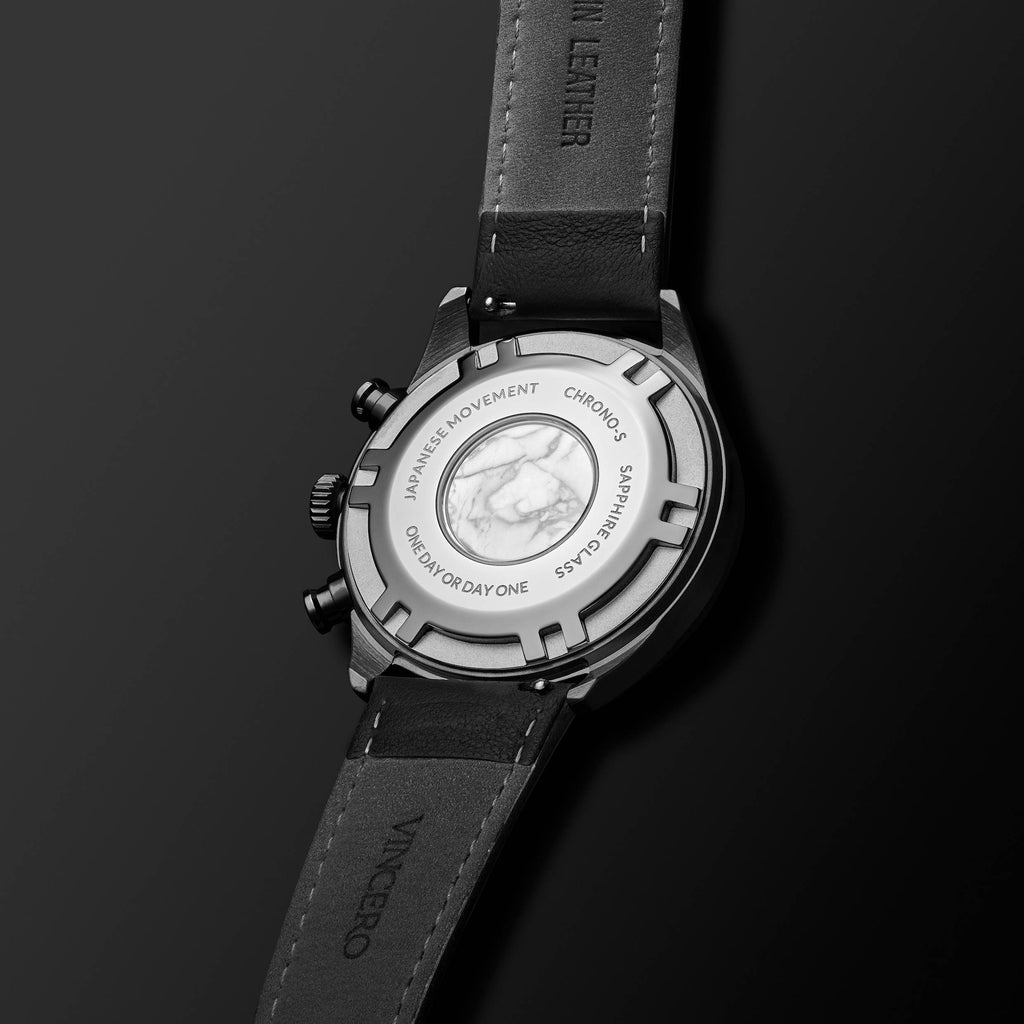 Chrono S2 40mm Gunmetal and Walnut Analog Chronograph