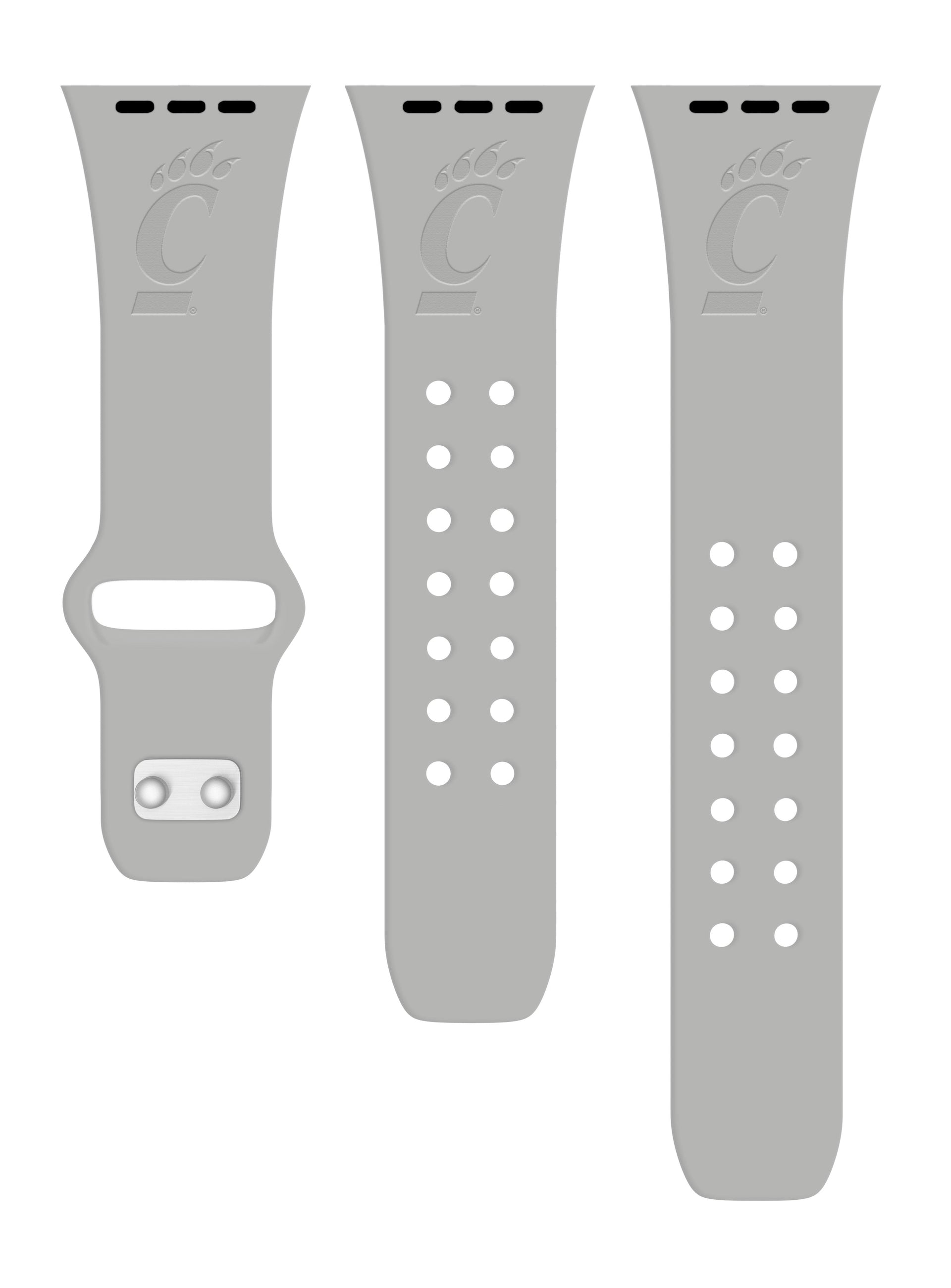 Cincinnati Bearcats Engraved Apple Watch Band