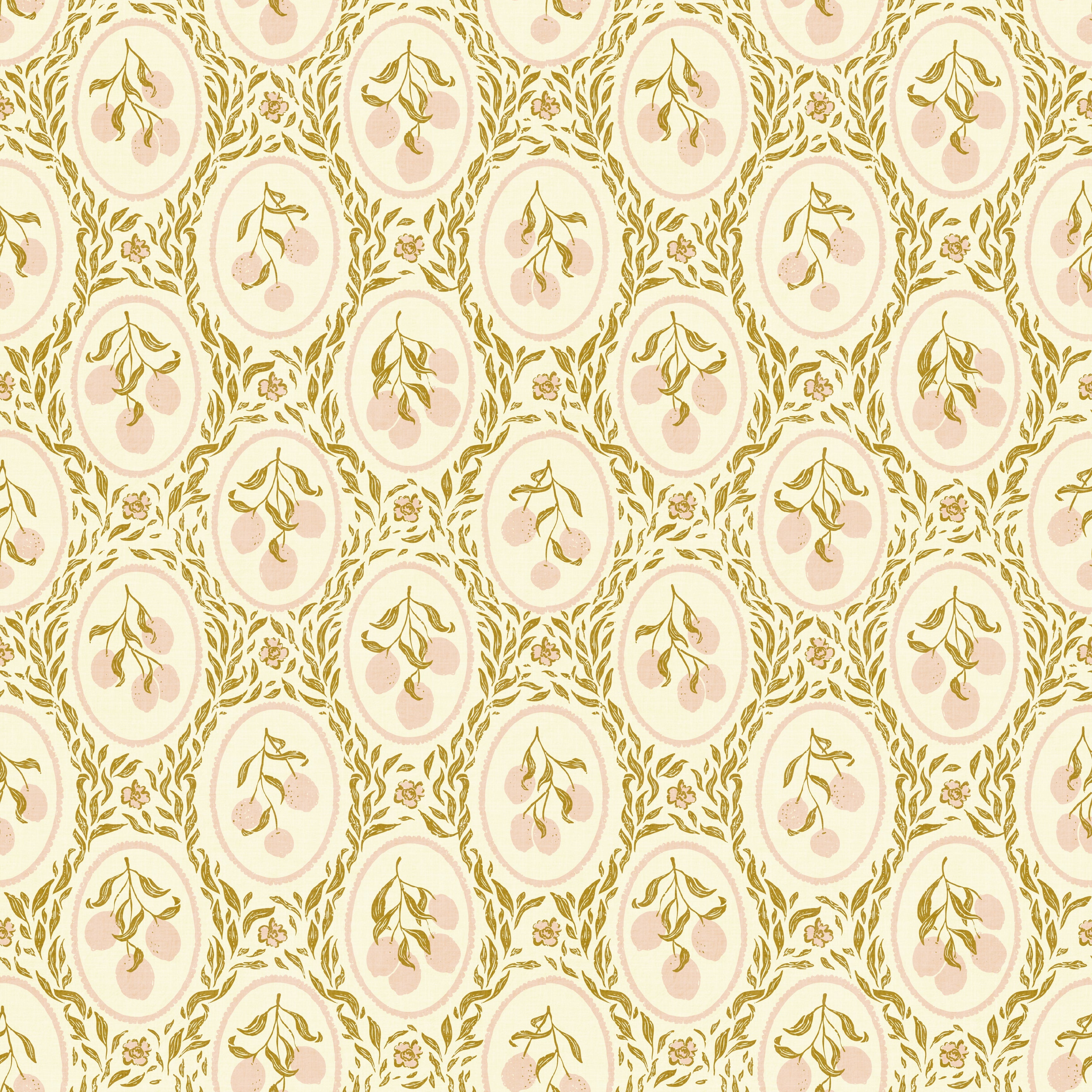 Citrine Wallpaper by Biba Nima Design