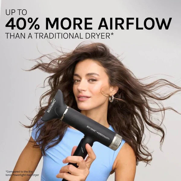 AeroGravity Featherlight Hair Dryer with Negative Ion Technology