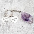 Class of 2025 Personalized Crystal Keychain