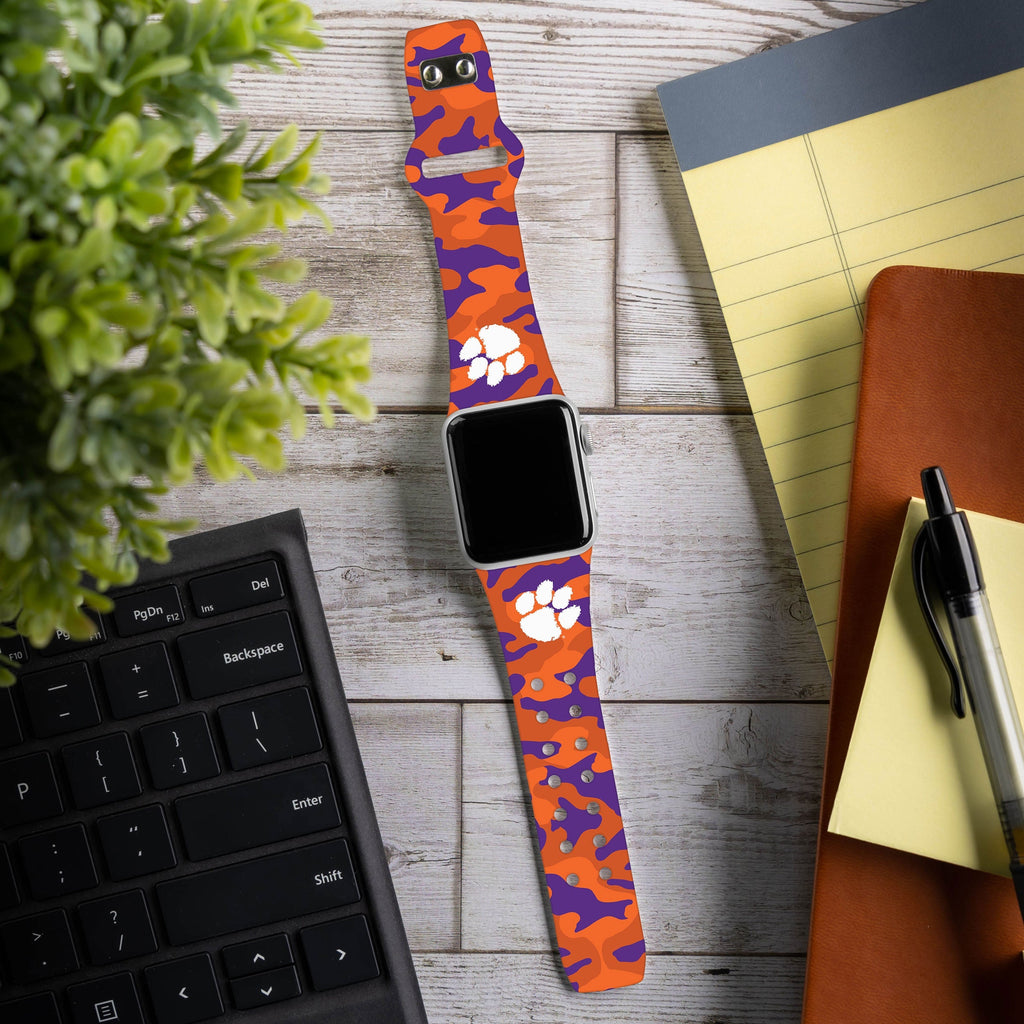 Clemson Tigers HD Apple Watch Band
