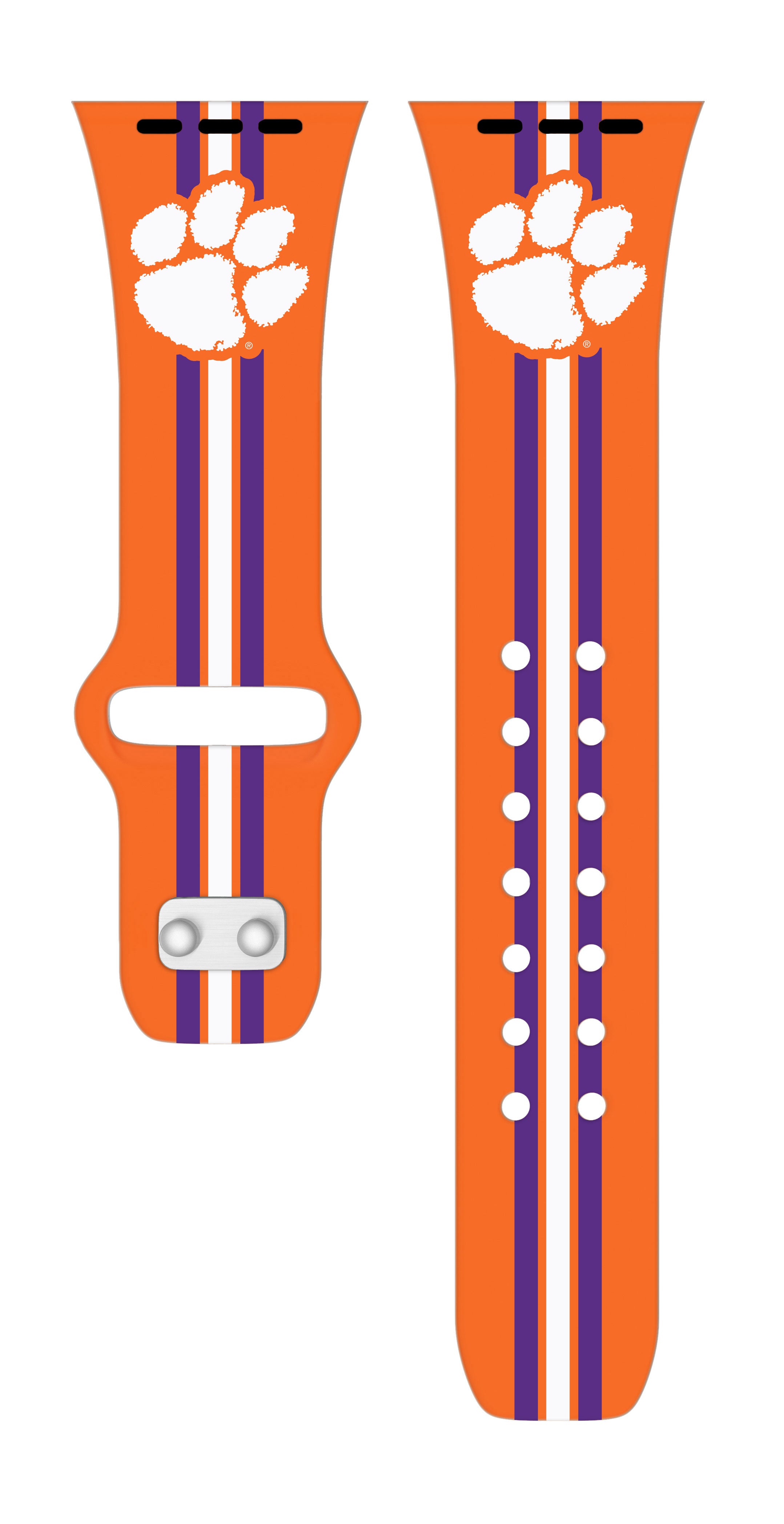 Clemson Tigers HD Apple Watch Band