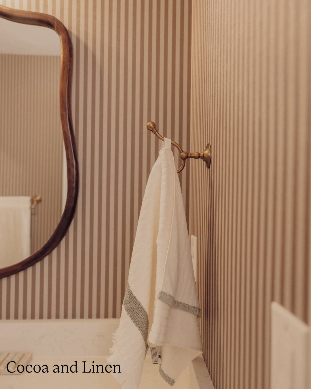 Ashbury Stripe Wallpaper Peel and Stick Removable Design