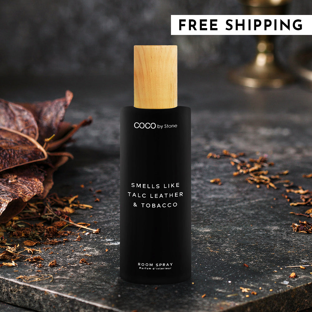5oz Smells Like Talc Leather & Tobacco Room Spray