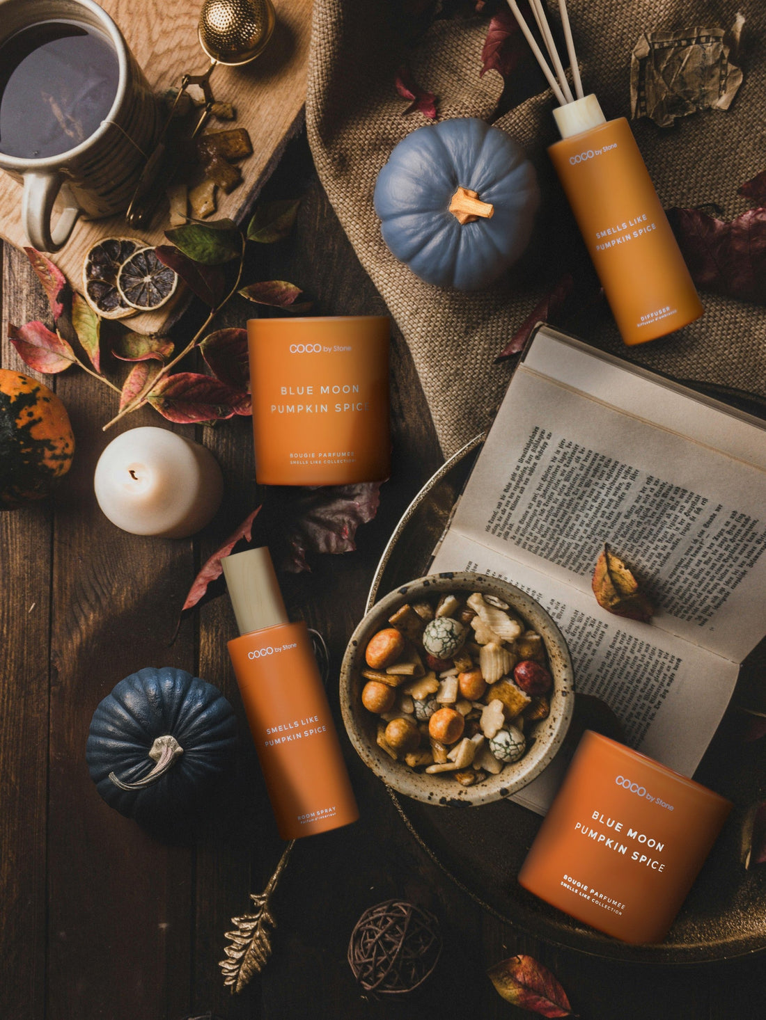 15oz Smells Like Blue Moon Pumpkin Spice Candle
