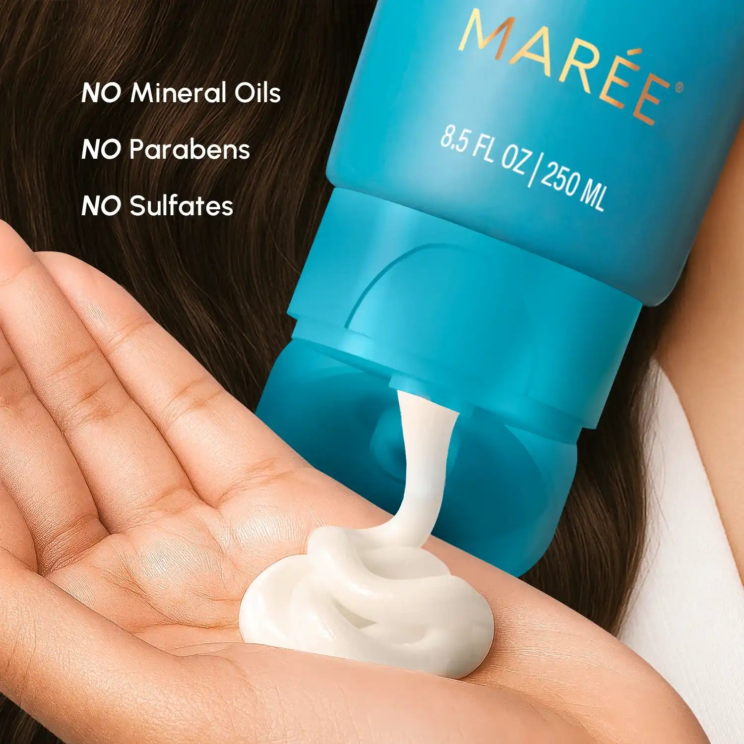 Deep Hydrating Coconut Hair Conditioner with Keratin and Biotin - Image 7