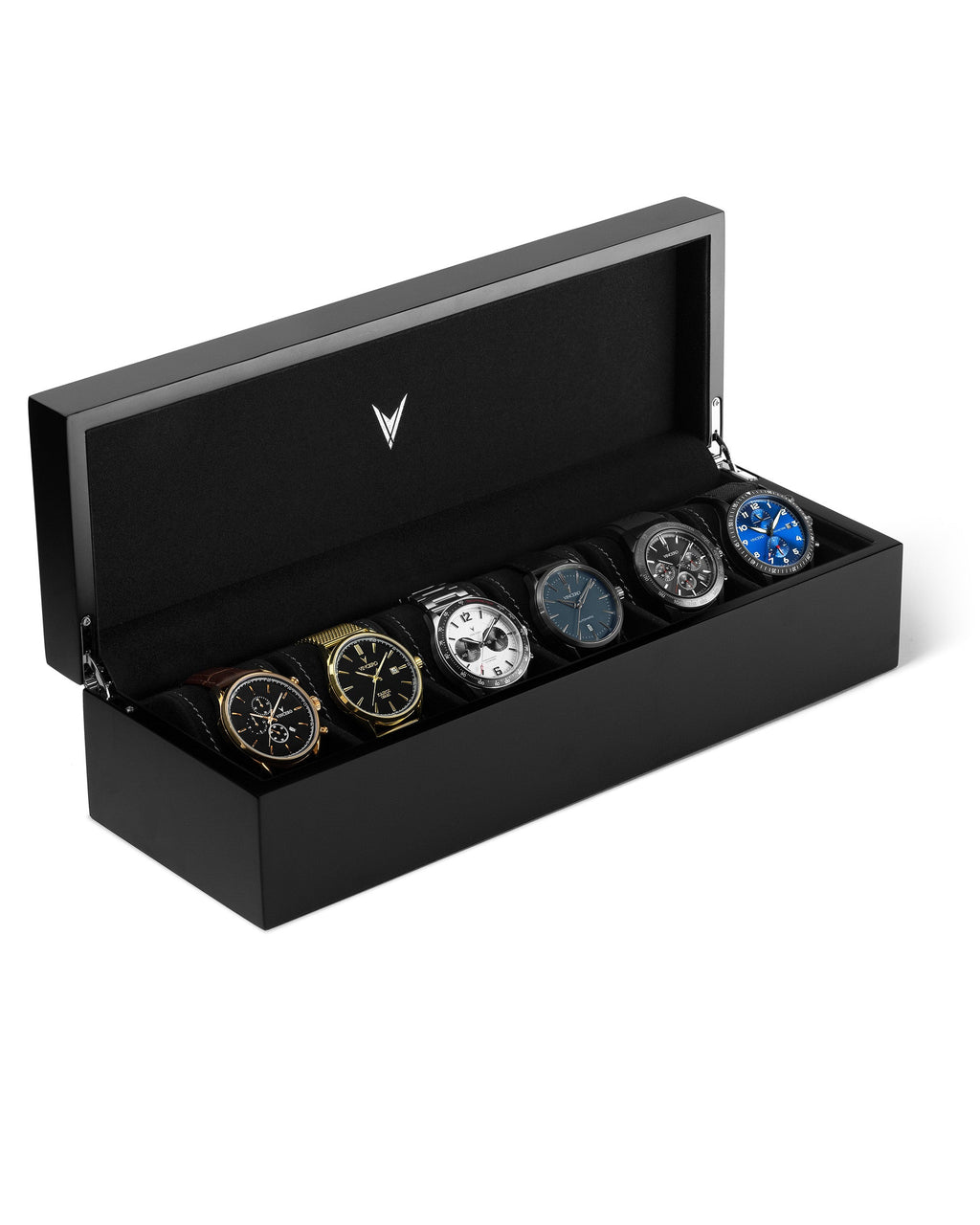 The Collector's Case - Black Watch Storage and Display Organizer