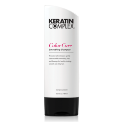 Keratin Complex Color Care Smoothing Shampoo bottle for color-treated and frizzy hair
