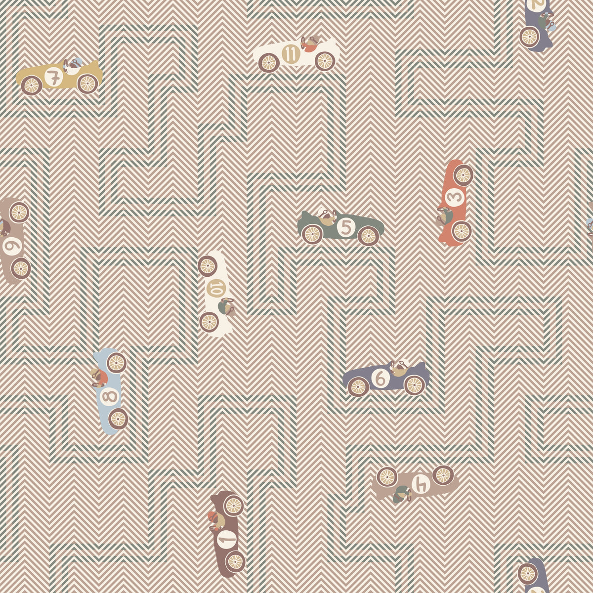 Colton Wallpaper by Ulrika Charlotta