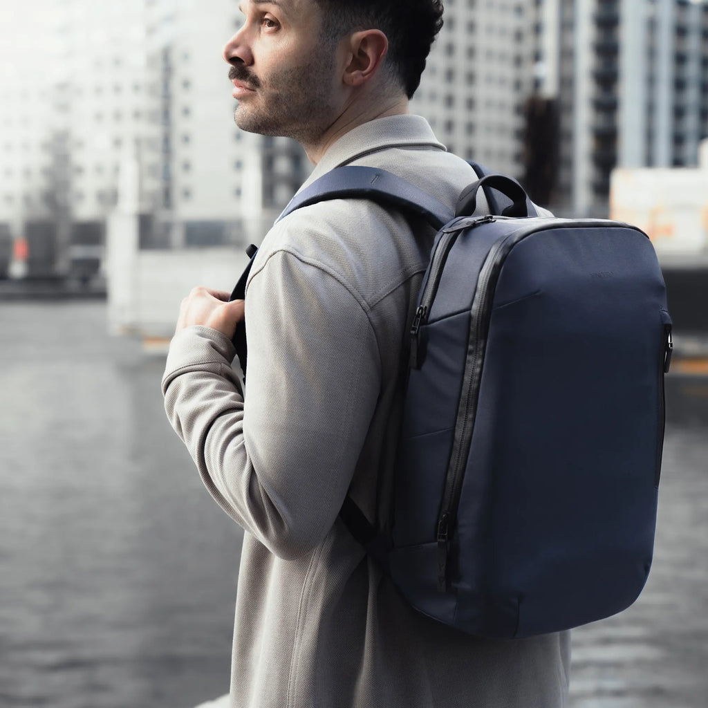 The Commuter Everyday Backpack in Midnight Blue for Urban Travel