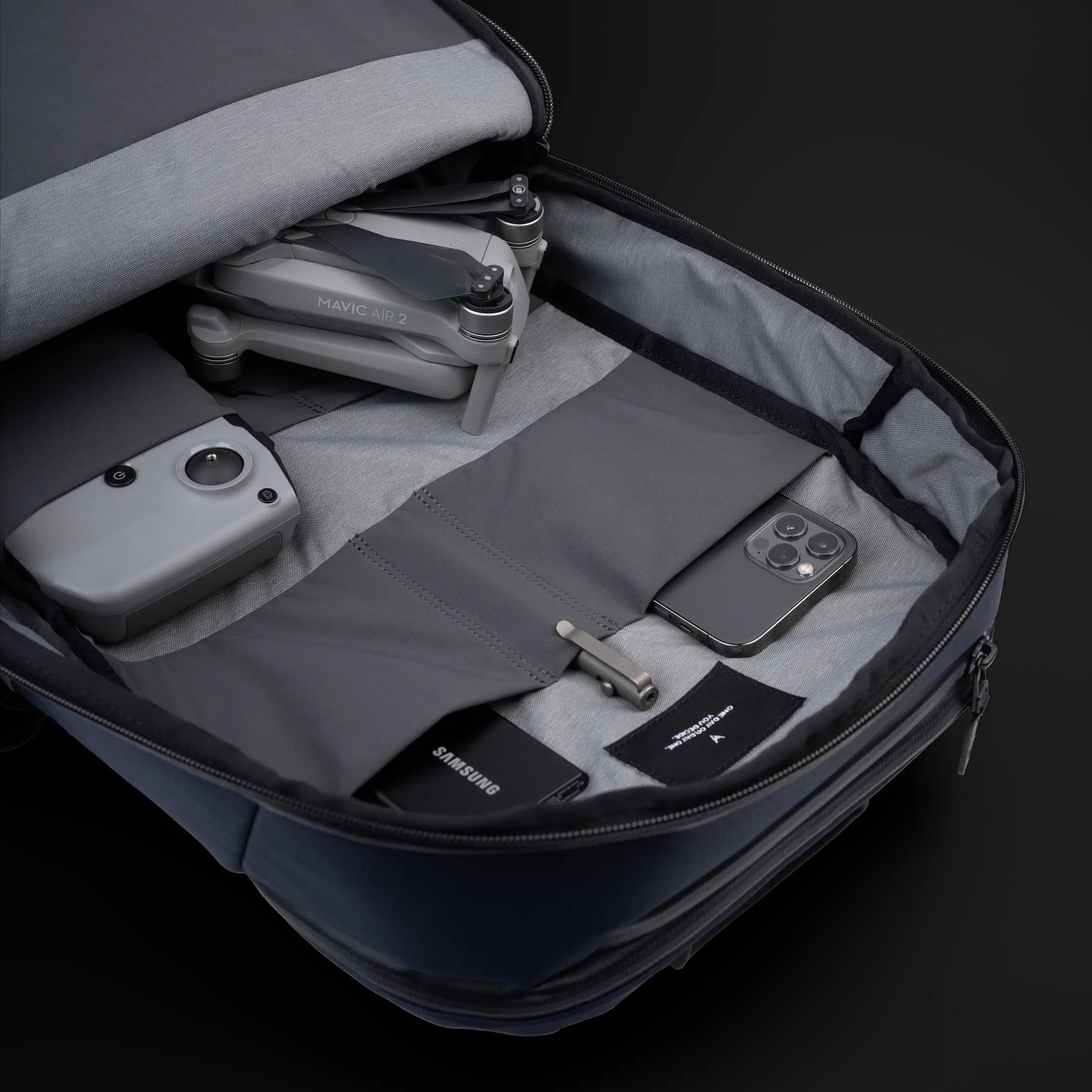 The Commuter Everyday Backpack in Midnight Blue for Urban Travel
