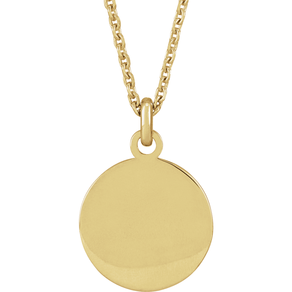 The Compass Necklace in 14K Gold Minimalist Jewelry