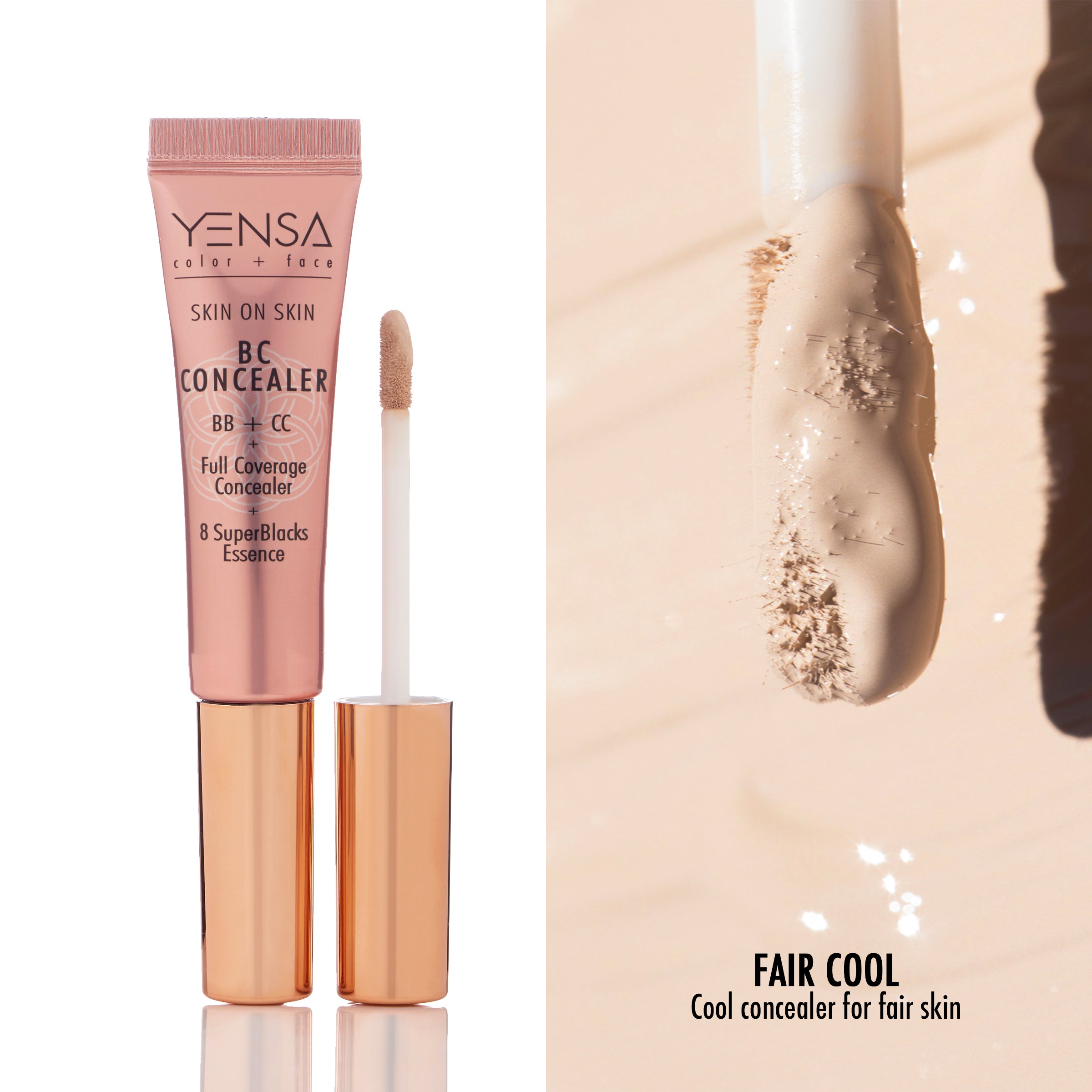 Skin On Skin BB CC Full Coverage Hyaluronic Serum Concealer - Image 37