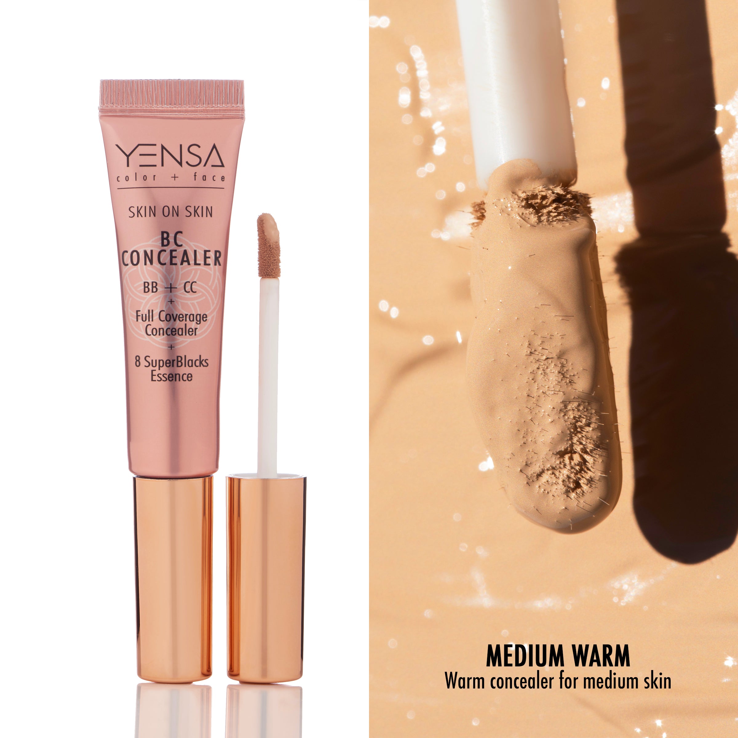 Skin On Skin BB CC Full Coverage Hyaluronic Serum Concealer - Image 45