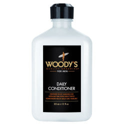 Woody's Daily Conditioner 12oz bottle with Green Tea and Ginger extract