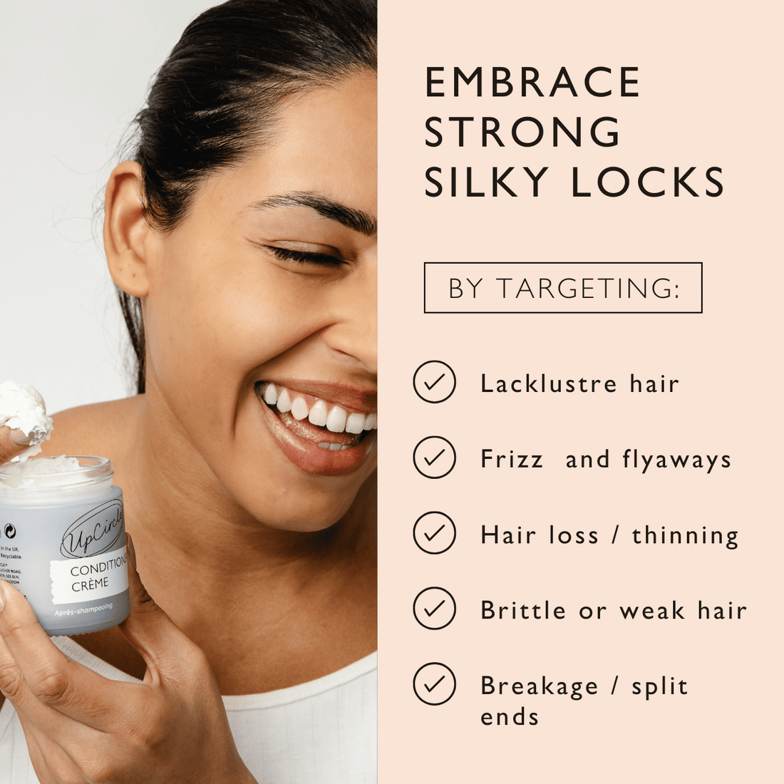 Conditioner Crème with Plant Keratin + Panthenol