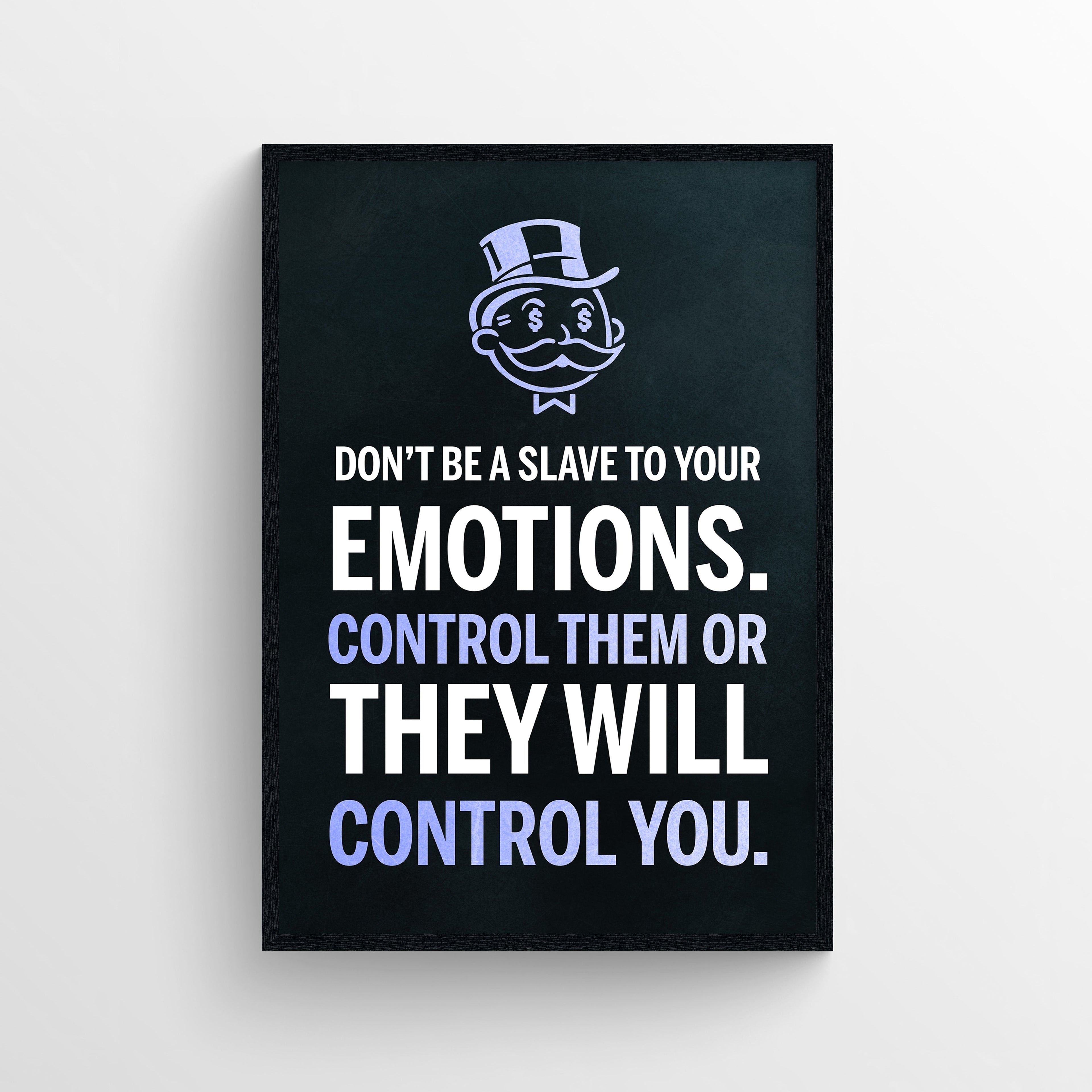 Control Your Emotions Poster