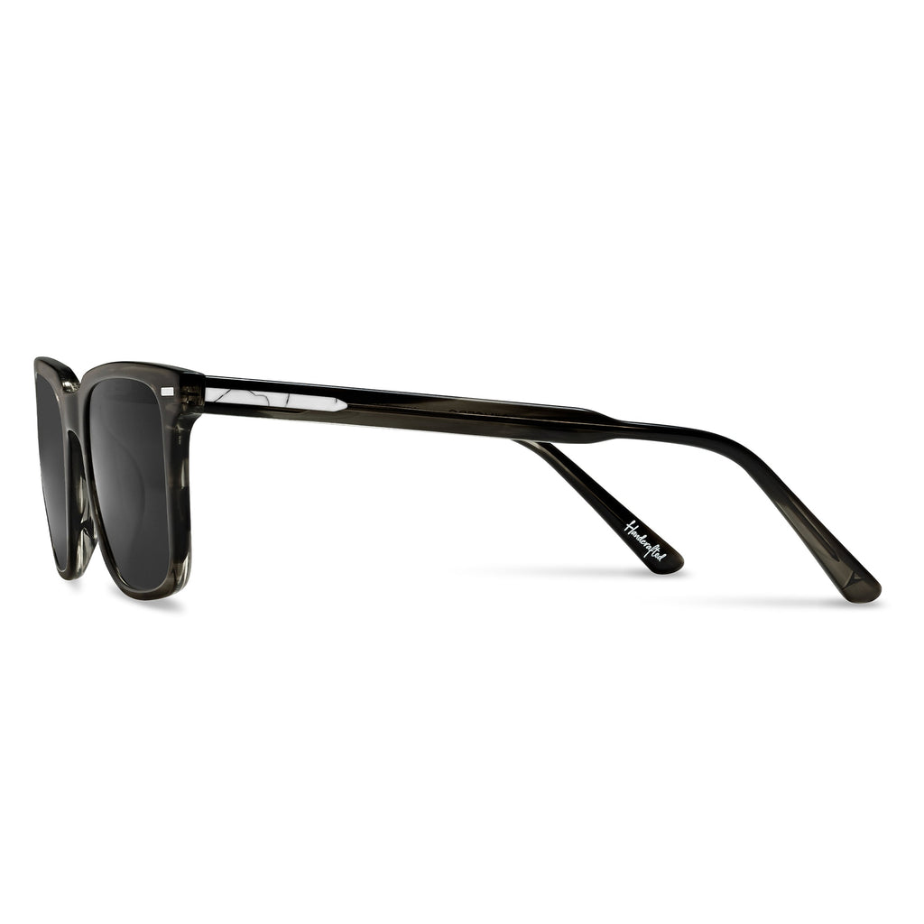 The Cooper Square Sunglasses in Black Smoke